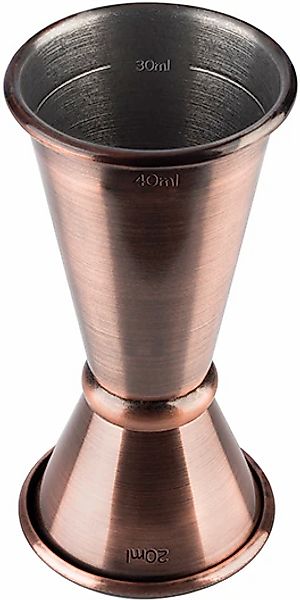 Buddys Barmaß "Buddy´s Bar" Edelstahl 1 Stk. tlg. 2 cl/4 cl Doppelmaß, Inne günstig online kaufen