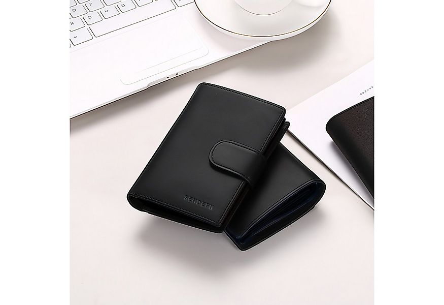 GLIESE Geldbörse Herren Echt-Leder Geldbeutel RFID Portemonnaie mit Münzfac günstig online kaufen