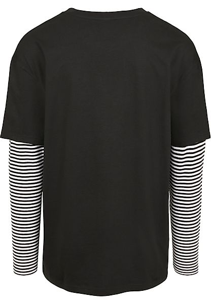 URBAN CLASSICS Longsleeve "Urban Classics Herren Oversized Double Layer Str günstig online kaufen