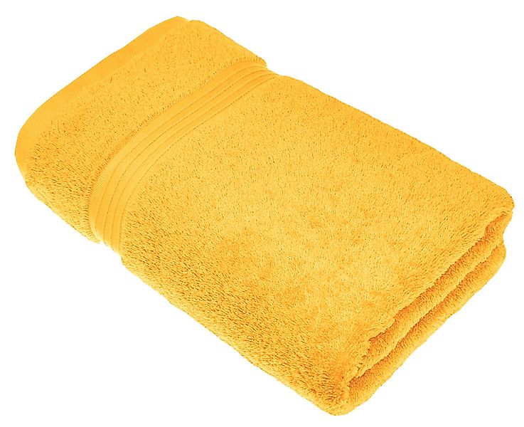 Lashuma Duschtuch Linz, Frottee (1-St), Gelbes günstig online kaufen