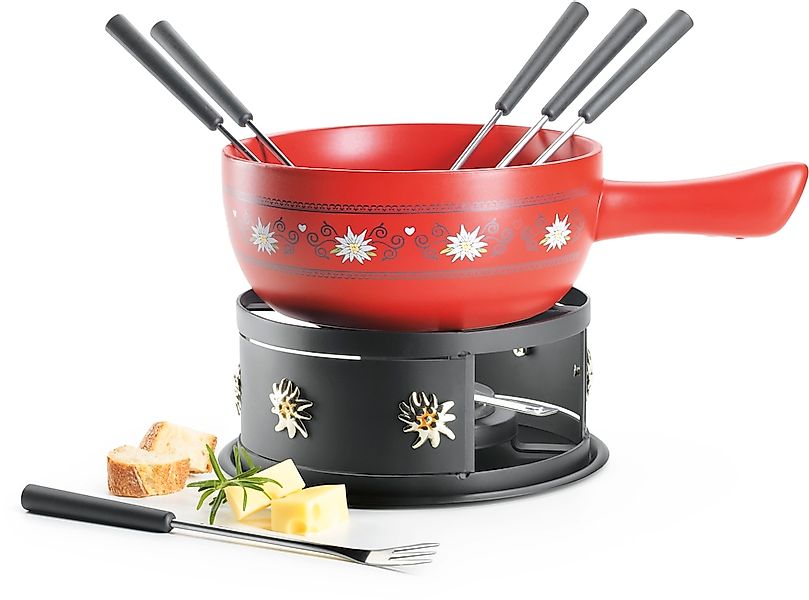 MÄSER Fonduetopf Set, 11 Stk. tlg. Keramik günstig online kaufen