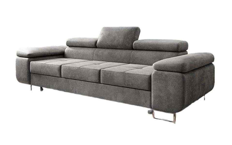Luxusbetten24 Schlafsofa Designer Sofa Siera, mit günstig online kaufen