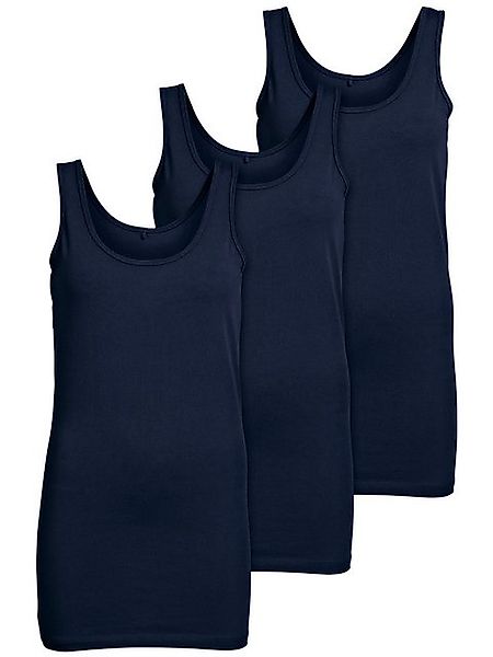 ONLY Tanktop Live Love (3-tlg) Lange günstig online kaufen