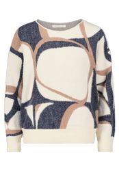 Betty&Co Strickpullover Damen Strickpullover mit Effektgarn günstig online kaufen