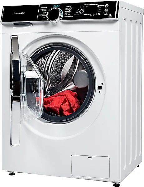 Hanseatic Waschmaschine »HWMK814A1«, 8,0 kg, 1400 U/min, Night Wash günstig online kaufen