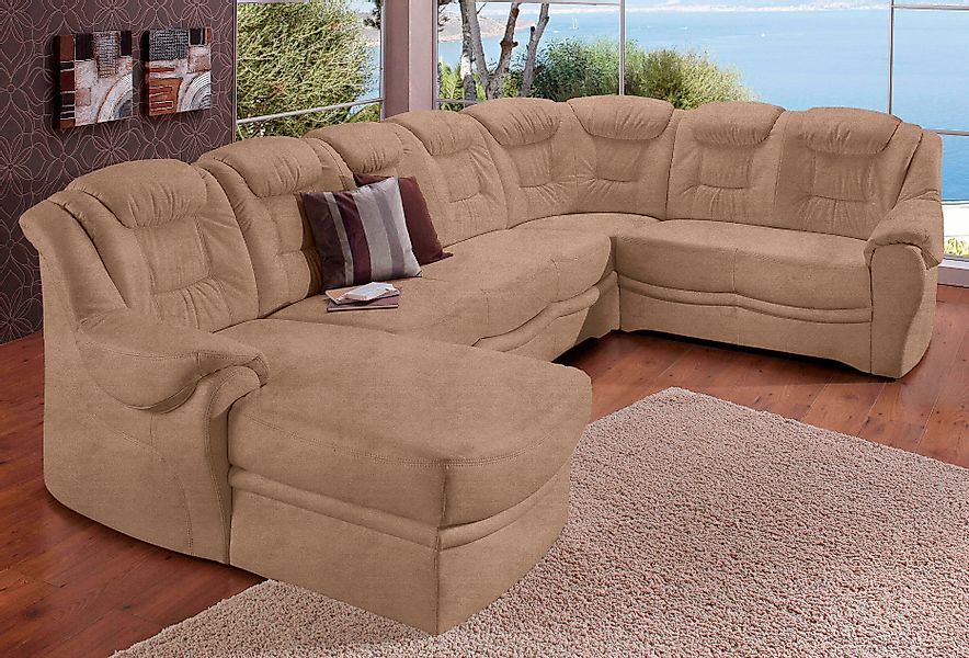 sit&more Wohnlandschaft "Bellevue U-Form", wahlweise mit Bettfunktion günstig online kaufen