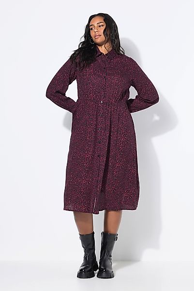 Studio Untold Jerseykleid Maxikleid Leo Knopfleiste günstig online kaufen