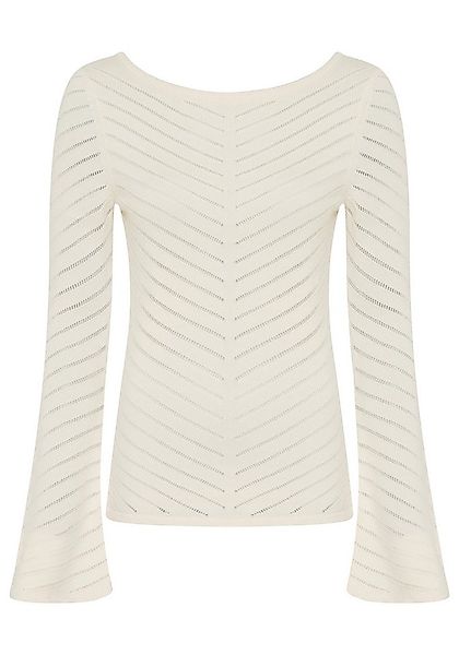 BOSS ORANGE Strickpullover Falonina Premium Damenmode mit feinem Lochstrick günstig online kaufen