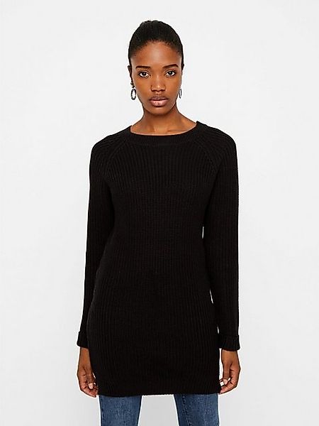 Noisy may Shirtkleid Langarm Strick NMSIESTA Legeres Midi Dress (kurz, 1-tl günstig online kaufen