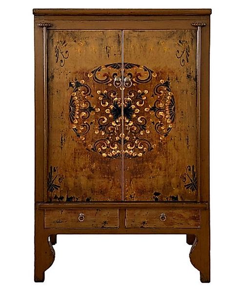OPIUM OUTLET Drehtürenschrank Schrank Kommode Asia Möbel Hochzeitsschrank ( günstig online kaufen