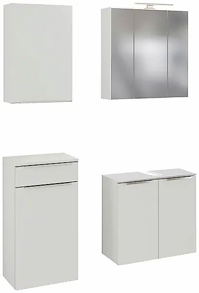 welltime Badmöbel-Set »Matera« 4 Stk. tlg. günstig online kaufen