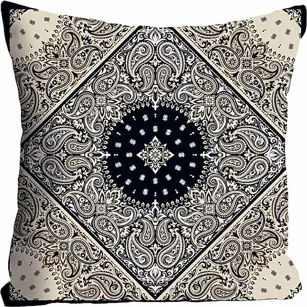 queence Dekokissen »»Ornament«,«, Kissenhülle ohne Füllung, 1 Stück günstig online kaufen