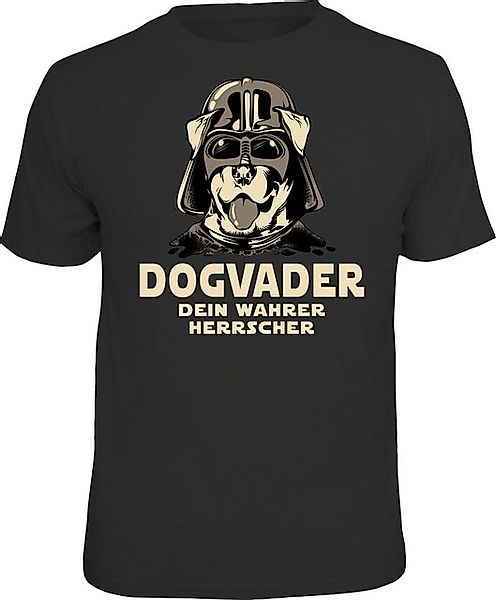 RAHMENLOS® T-Shirt Dogvader - dein wahrer Herrscher für Hundefreunde und St günstig online kaufen