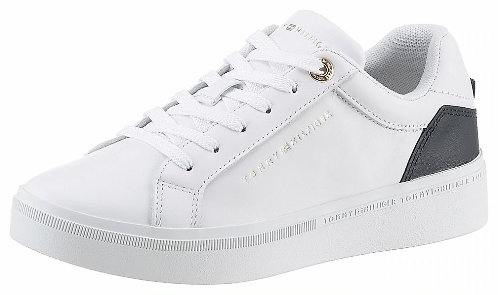 Tommy Hilfiger ELEVATED ESSENTIAL COURT SNEAKER Plateausneaker mit Kontrast günstig online kaufen