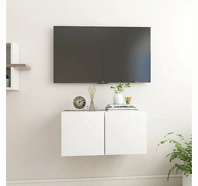 furnicato TV-Schrank TV-Hängeschrank Weiß 60x30x30 cm günstig online kaufen