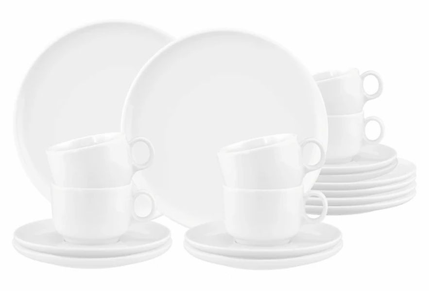 Seltmann Weiden Kaffeeservice »Sento Home, Geschirr-Set, 18-teilig«, (Set, günstig online kaufen