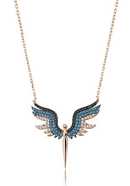 Einzelstück Charm-Kette Halskette Angel 925 Sterling Silber günstig online kaufen