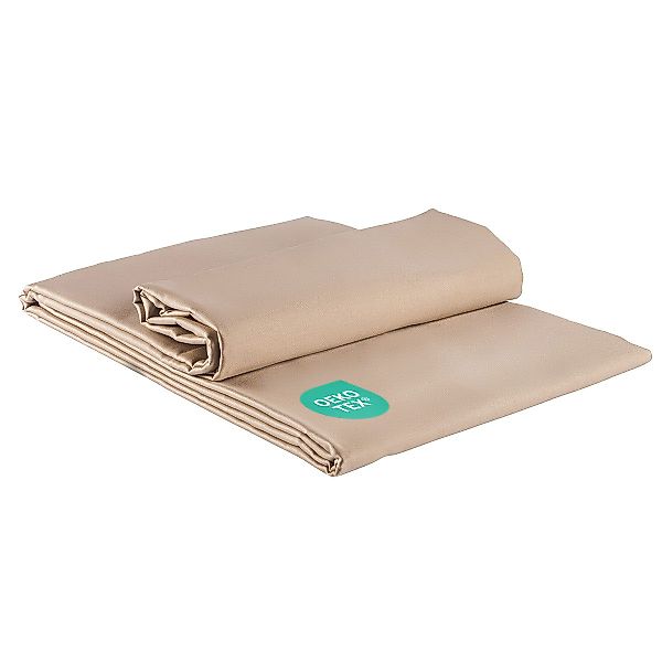 Clinotest Bettlaken Satin, glattes Laken ohne Gummizug in 240x290 cm, Baumw günstig online kaufen