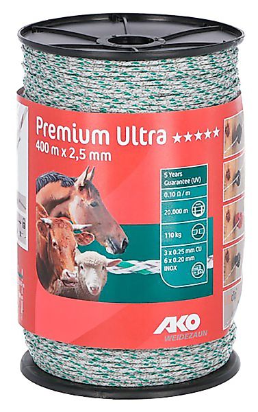 Kerbl Weidenzaun Kerbl Premium Ultra Litze, günstig online kaufen
