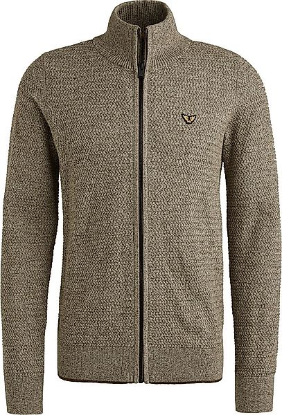 PME Legend Strickjacke Mouliné Grün - Größe XL günstig online kaufen