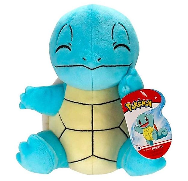 Jazwares Plüschfigur Pokemon Squirtle Plüschtier 20cm günstig online kaufen
