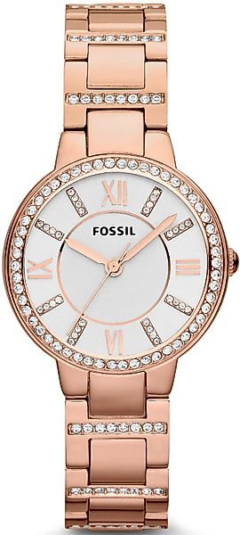 Fossil Quarzuhr VIRGINIA ES3284, Armbanduhr, Damenuhr, günstig online kaufen