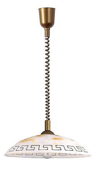 Rabalux Pendelleuchte "Etrusco" Kunststoff, bronze, rund, E27, ø400mm günstig online kaufen