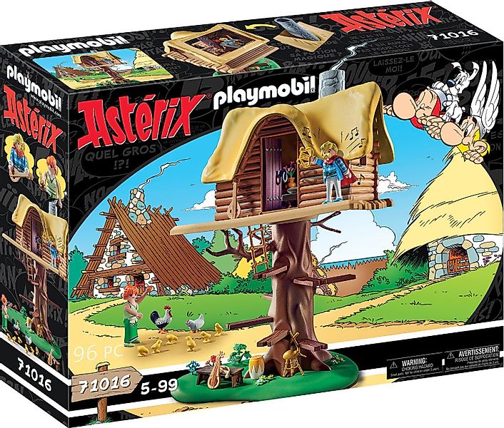 Playmobil® Troubadix mit Baumhaus (71016), Asterix günstig online kaufen