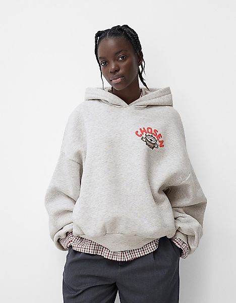 Bershka Hoodie Toy Story Mit Kapuze Damen 10-12 Grau günstig online kaufen