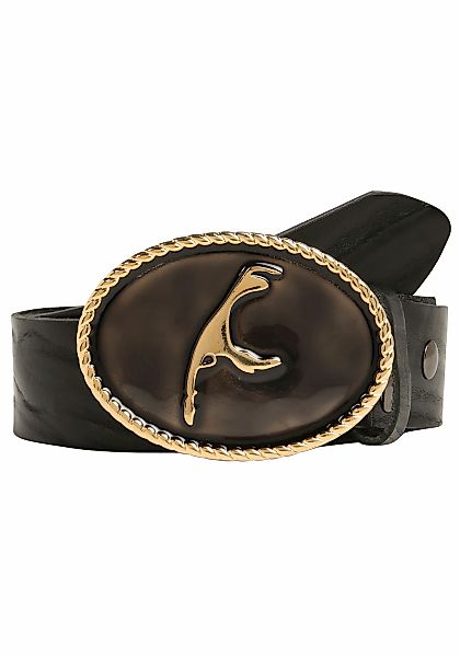 Rettungsring Gürtel Ledergürtel mit austauschbarer Schließe "Sylt Schwarz/ günstig online kaufen