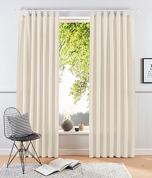 my home Vorhang Raja, Schlaufen (2 günstig online kaufen