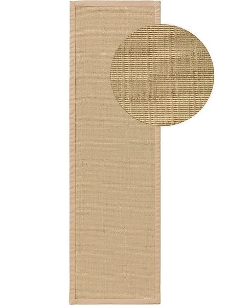 benuta Sisalteppich Sana, rechteckig, Höhe: 5 mm, 100% Sisal Naturfaser, Te günstig online kaufen