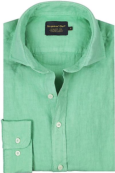 Steppin' Out Hemd Leinen Mintgrün - Größe 3XL günstig online kaufen