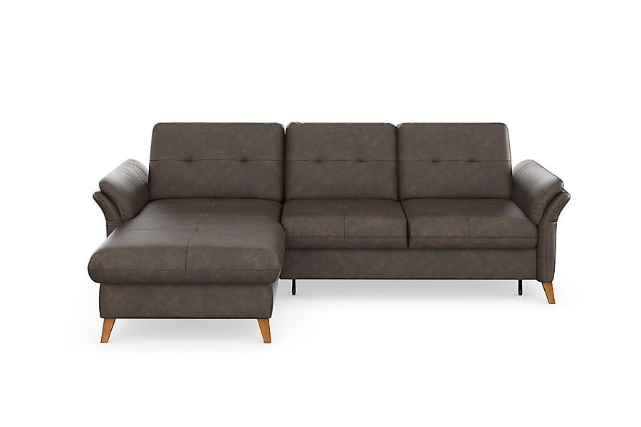 sit&more Ecksofa »Göteborg« Sitztiefenverstellung und Federkern, wahlweise günstig online kaufen