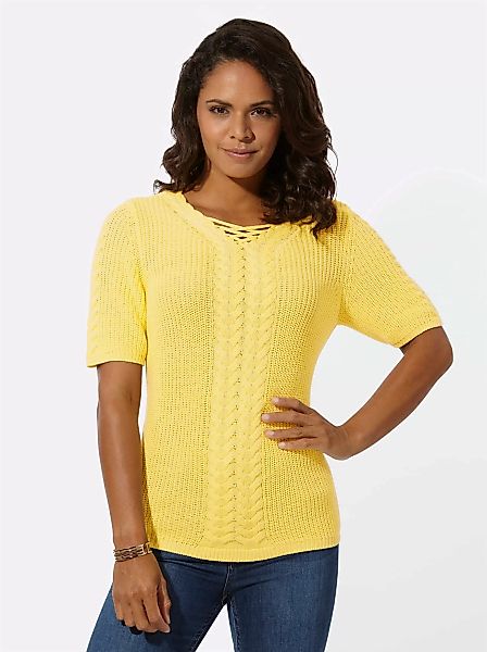 Casual Looks Kurzarmpullover "Pullover" günstig online kaufen