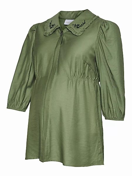 MAMA.LICIOUS Mlsandie 2-in-1-umstands-bluse Damen Grün günstig online kaufen