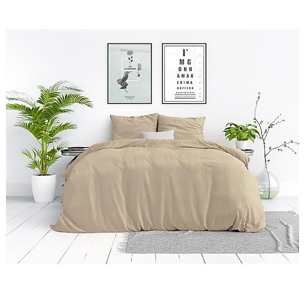 Sitheim-Europe Bettwäsche STONE WASHED Baumwolle Bettbezug & Kissenbezüge, günstig online kaufen