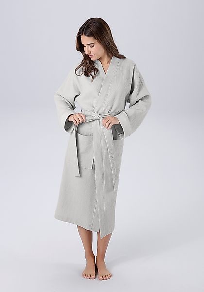 my home Unisex-Bademantel Vanessa, ideal für günstig online kaufen