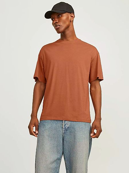 Jack & Jones Oversize-Shirt "JJEBRADLEY TEE SS O-NECK NOOS", mit Rundhalsau günstig online kaufen