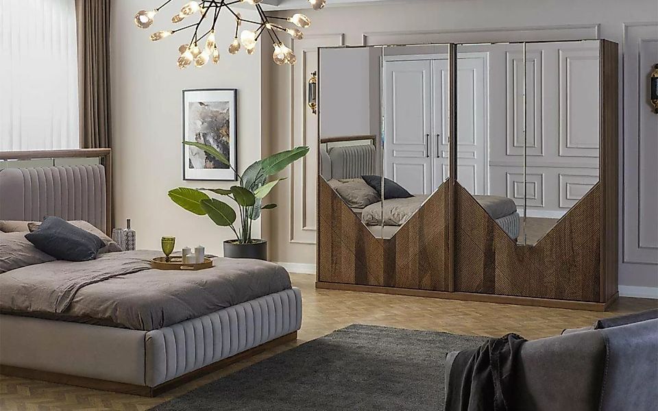 JVmoebel Kleiderschrank Kleiderschrank Schlafzimmer Holz Schrank Möbel Neu günstig online kaufen