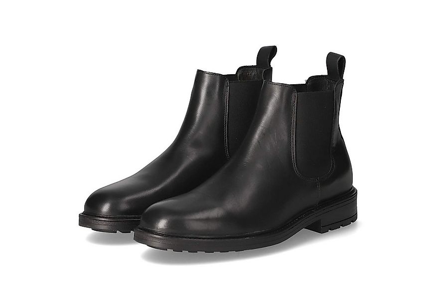 Kaerlek Kaerlek 9779/A Herren Glattleder schwarz Stiefel günstig online kaufen