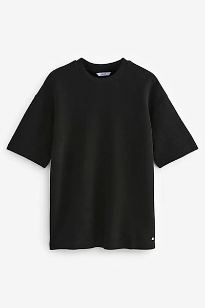 Next T-Shirt T-Shirt im Relaxed-Fit mit Ottomanstruktur (1-tlg) günstig online kaufen