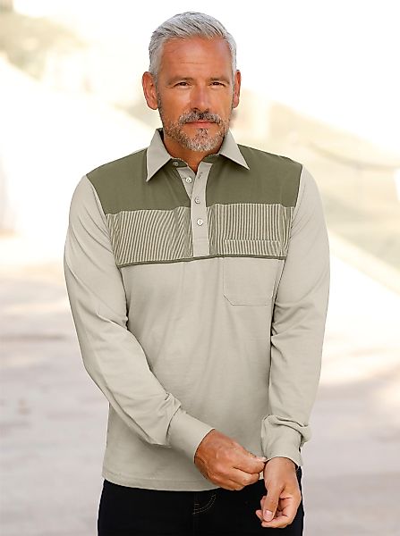 Catamaran Poloshirt "Langarm-Poloshirt" 1 Stk. tlg. günstig online kaufen