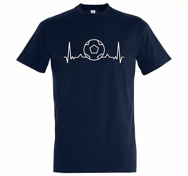 Youth Designz T-Shirt Heartbeat Fußball Herren Shirt günstig online kaufen