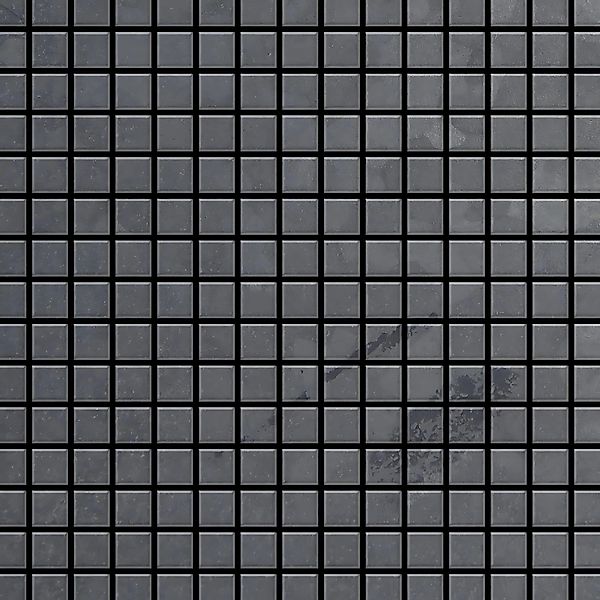ALLOY Mosaik Fliese Massiv Metall Rohstahl Gewalzt Grau 1,6mm Stark Mosaic- günstig online kaufen