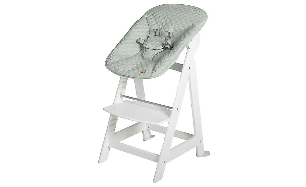 Roba Treppenhochstuhl 2in1  Born Up ¦ weiß ¦ Maße (cm): B: 46 H: 94 Baby > günstig online kaufen
