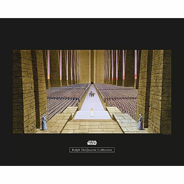 Komar Wandbild Star Wars Classic RMQ Ceremony Star Wars - Classic B/L: ca. günstig online kaufen