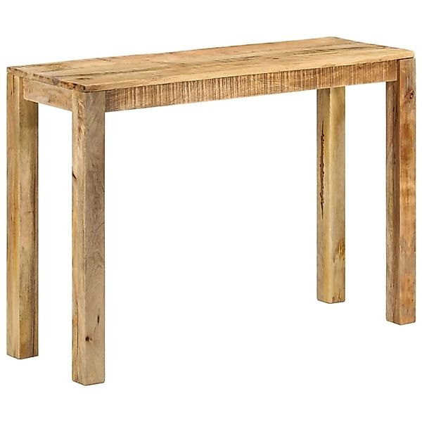 vidaXL Konsolentisch 110x35x76 cm Raues Mangoholz 337270 günstig online kaufen