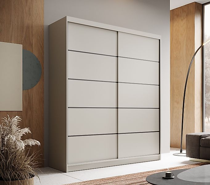 MOEBLO Schiebetürenschrank SIENNA 180 (6 Fächer günstig online kaufen