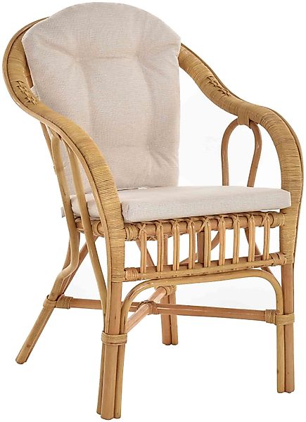 Krines Home Relaxsessel Stapelbarer Rattansessel Linda günstig online kaufen